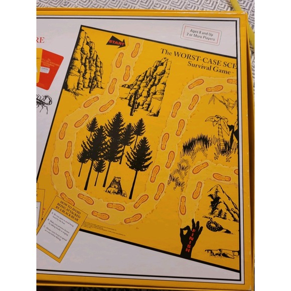 The Worst Case Scenario Survival Board Game 2001 University Games Complete. Open - Picture 7 of 16